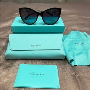 Tiffany&Co, Sunglasses Black Azure Gradient, Italy